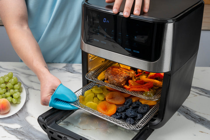 Air Fryer | Multifunctional | 12 Liters | Dehydrator | Roaster | Convection Oven | Touch | Black | MasterChef®