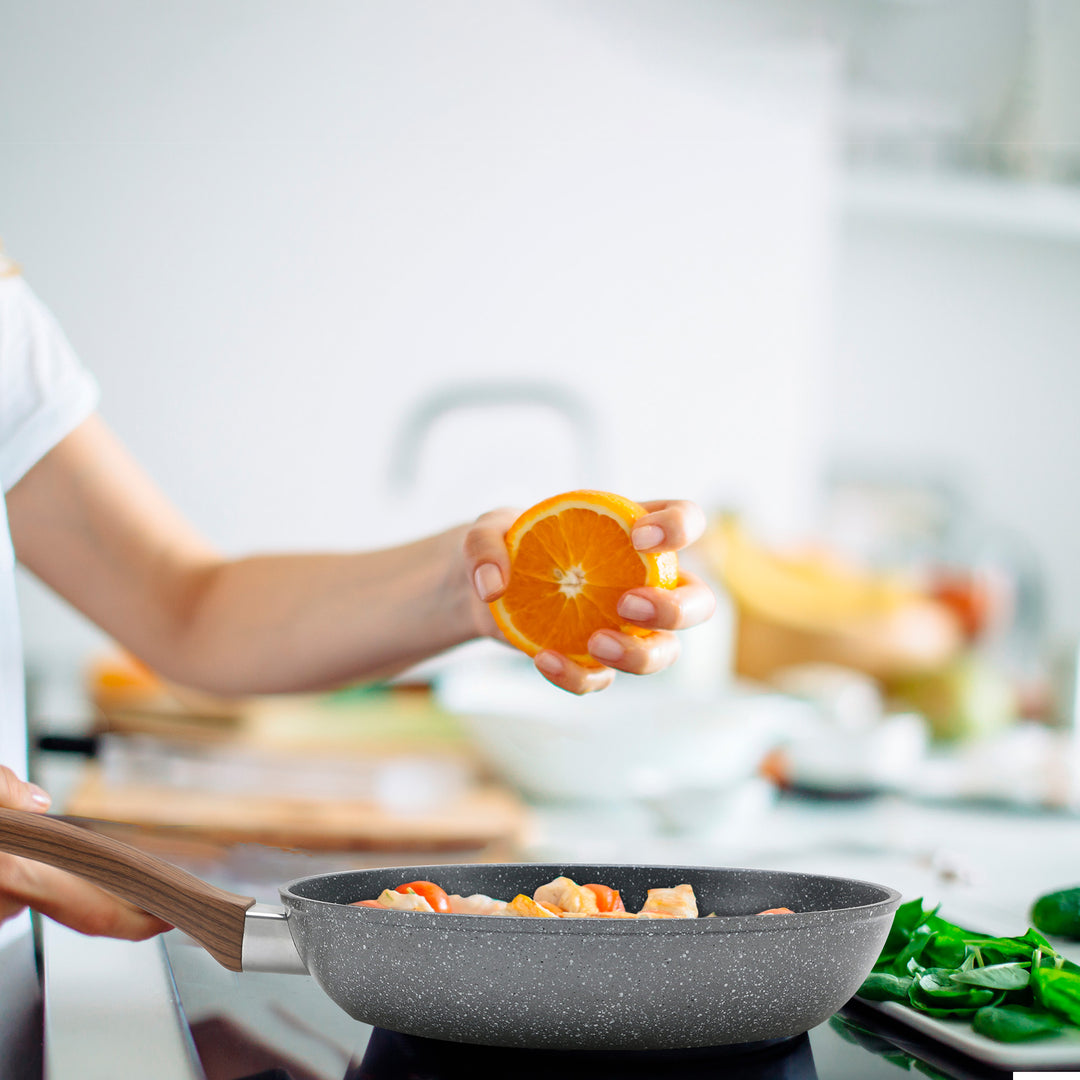 Set de Cocina Granite+ | 5 piezas | Aluminio Forjado | Versátil y Multifuncional | Hukën x MasterChef
