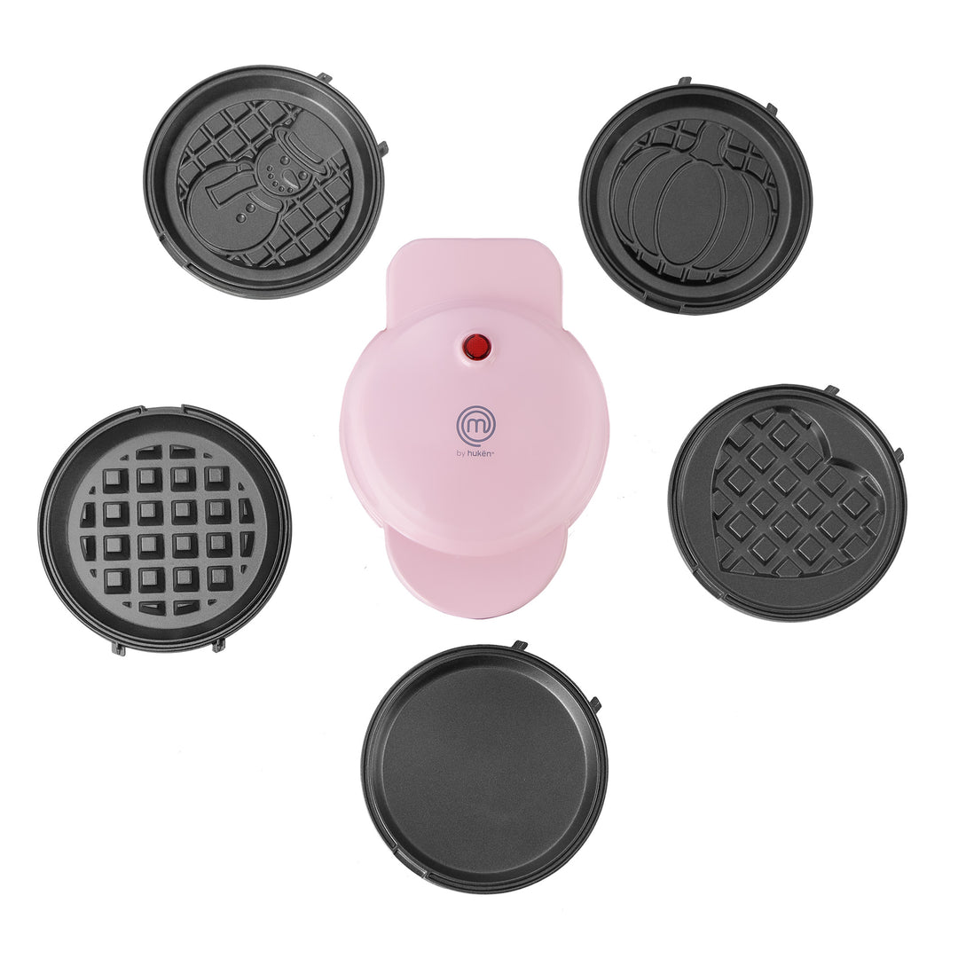 Multi-Maker | 7 Platos Intercambiables Antiadherentes | Waffles, Hot Cakes, Quesadillas y Más | Sistema FLASH-COOK | Fácil Limpieza