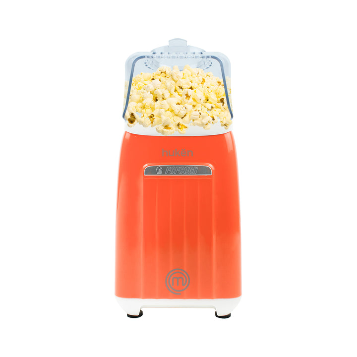 Retro Air-Pop Popcorn Machine | Special Edition | 80g | Oil-Free Popcorn Maker | Orange