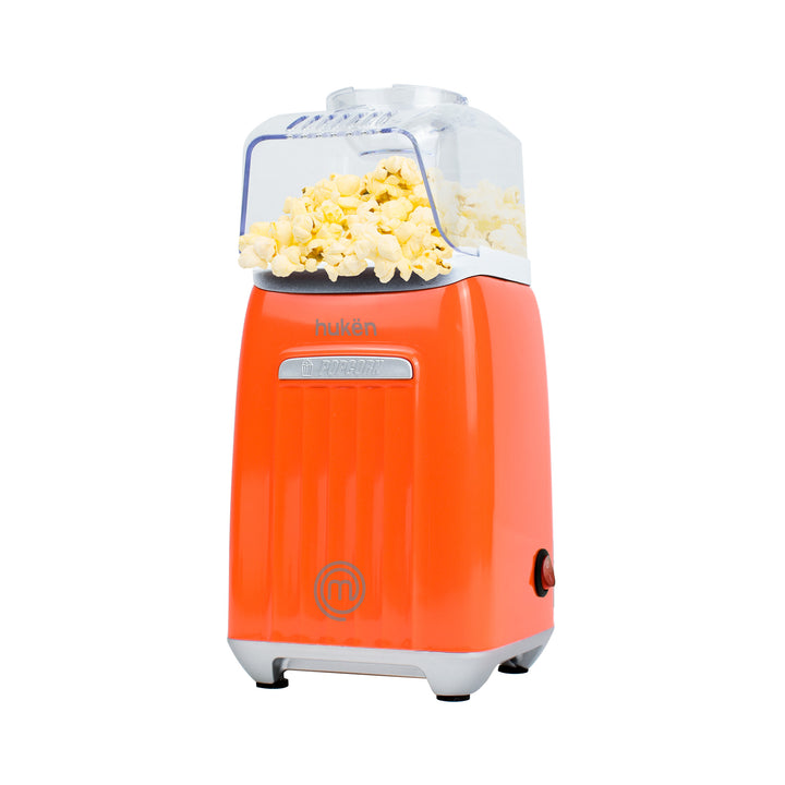 Retro Air-Pop Popcorn Machine | Special Edition | 80g | Oil-Free Popcorn Maker | Orange