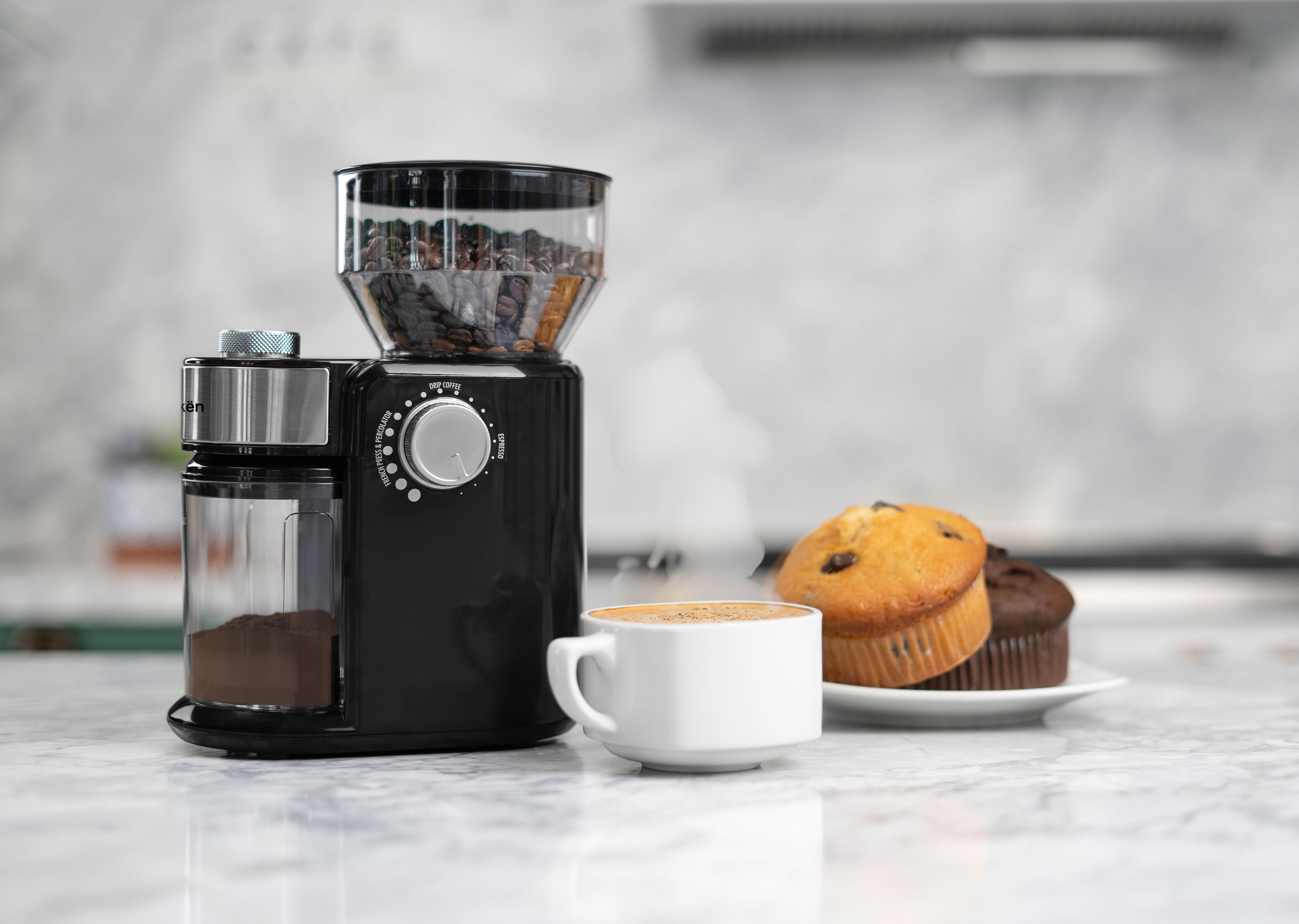 Molino de Café Eléctrico | 150W | Negro | 200 gramos