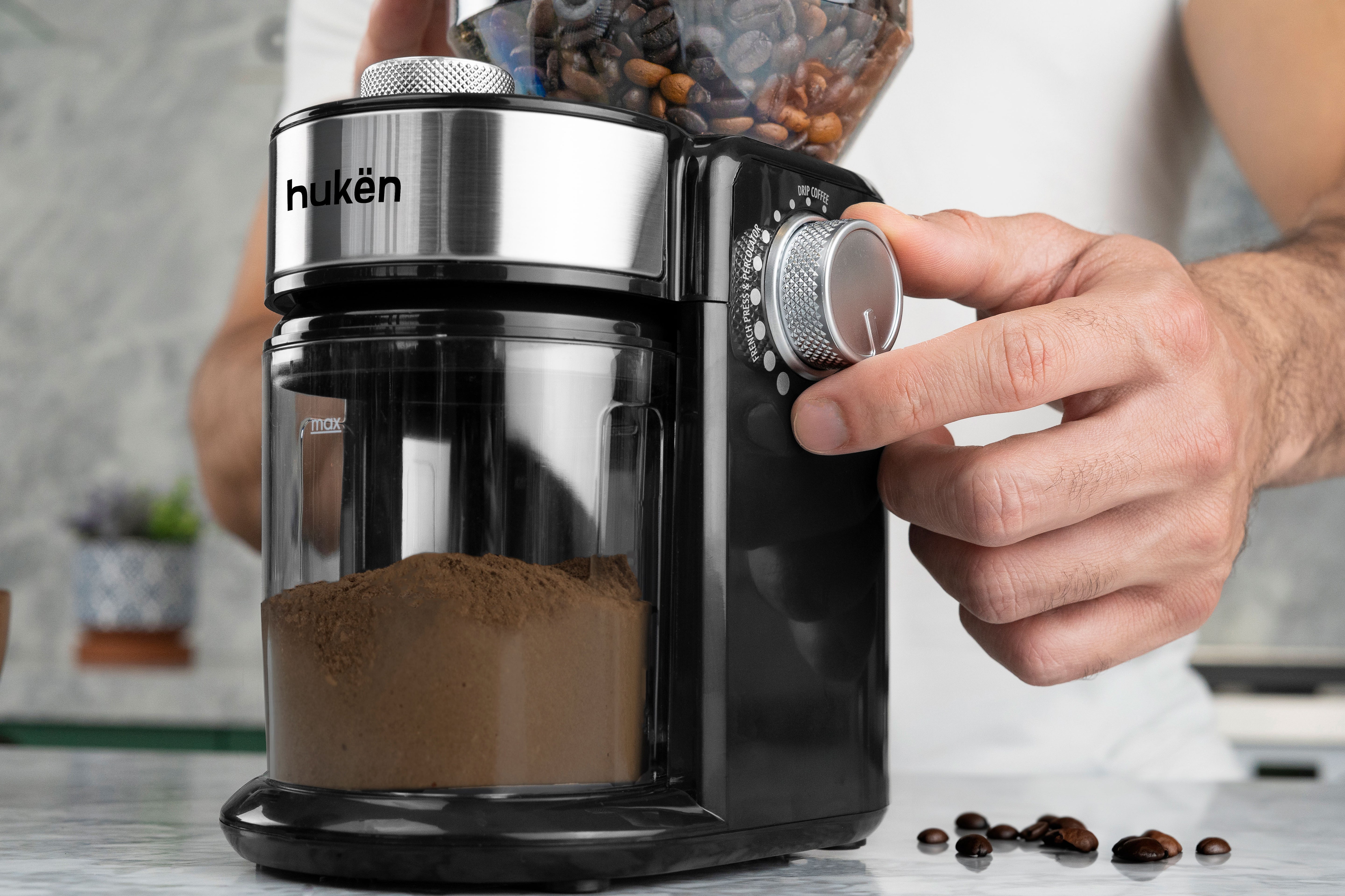 Molino de Café Eléctrico | 150W | Negro | 200 gramos