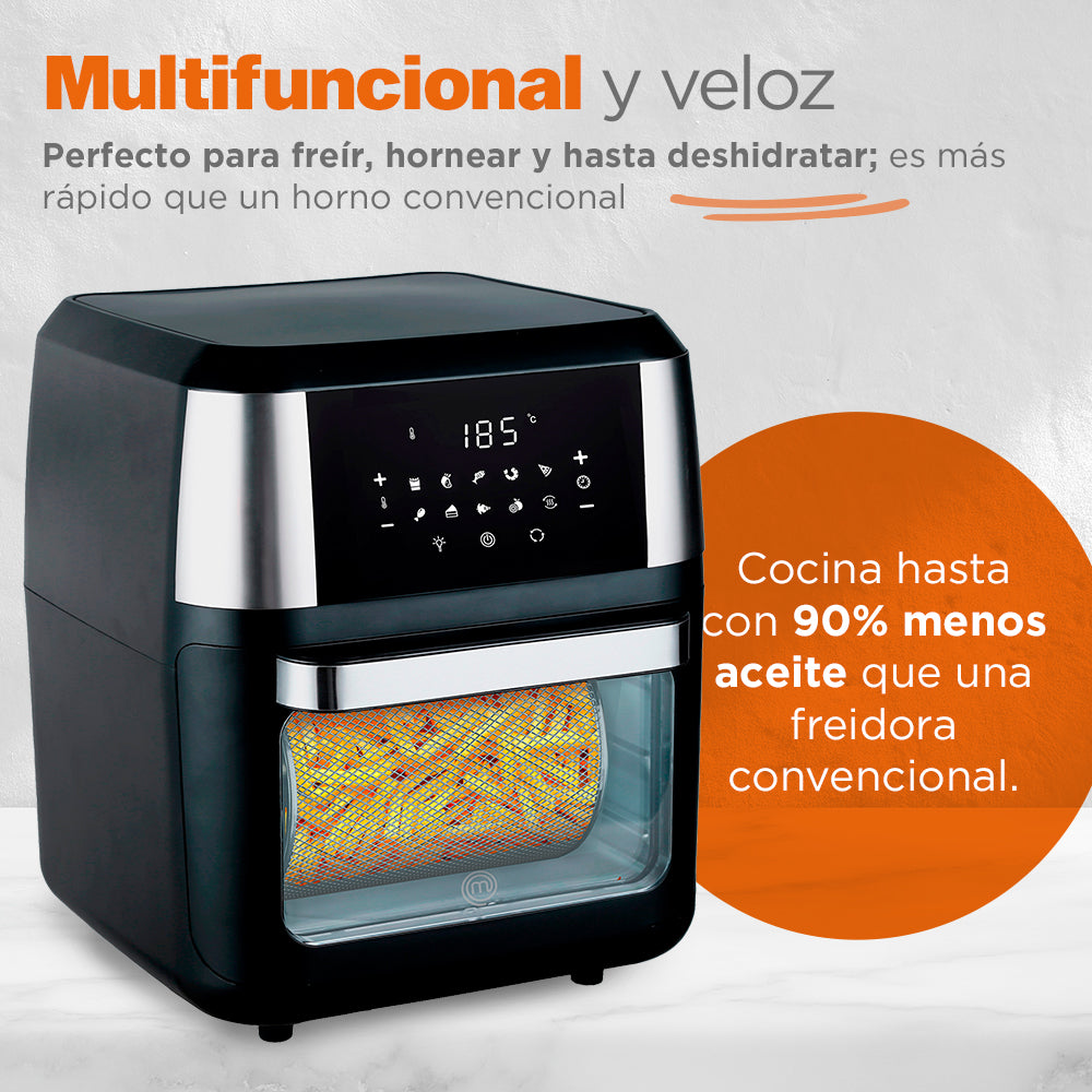 MasterChef® | Multifunctional Air Fryer | 12 Liters | Stainless Steel