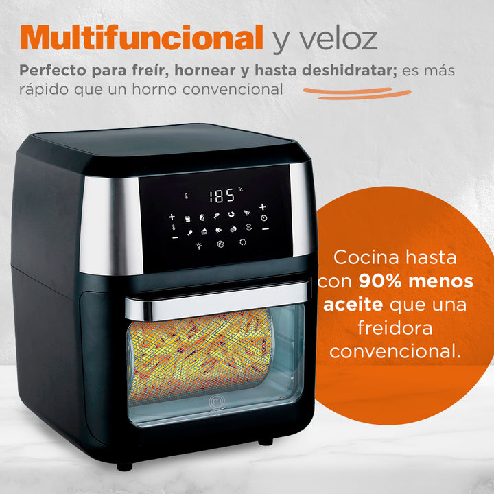 MasterChef® | Multifunctional Air Fryer | 12 Liters | Stainless Steel